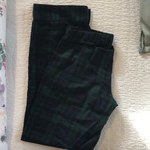 JCrew Plaid Pajamas